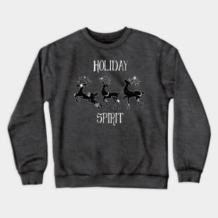 Celestial Reindeer Holiday Spirit Crewneck Sweatshirt